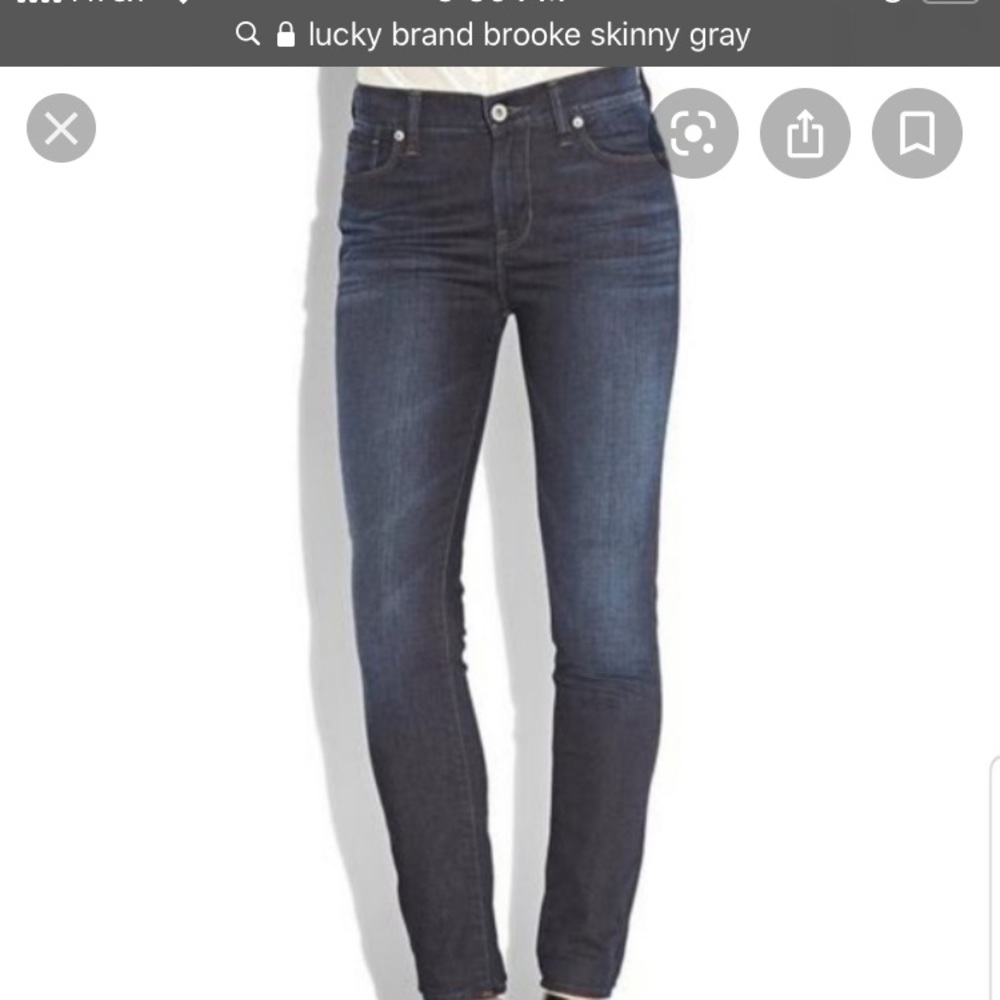 Lucky brand Brooke skinny jeans
